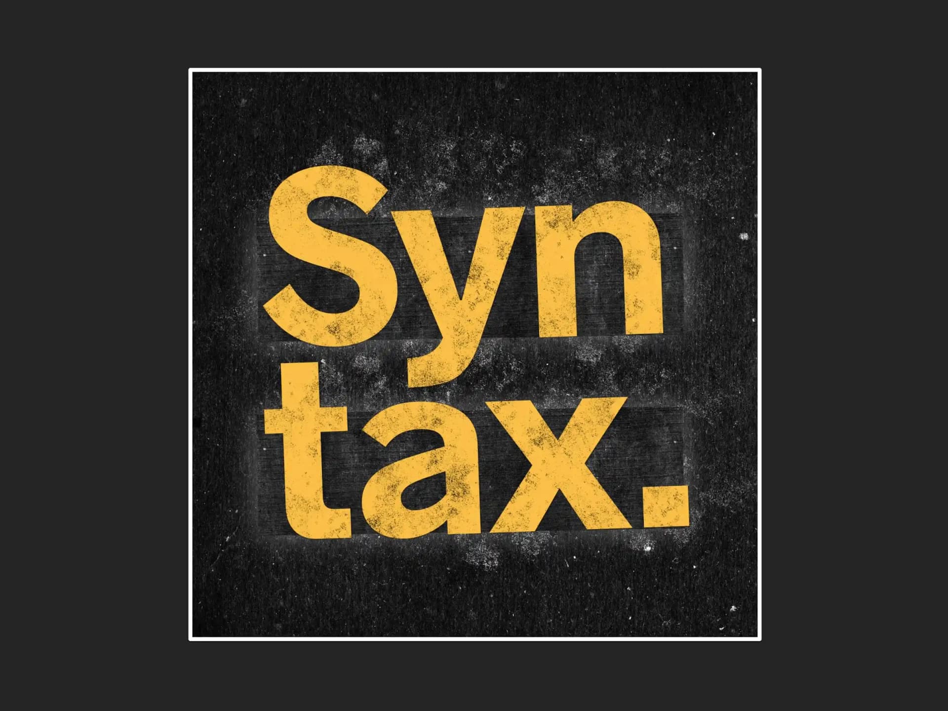 Syntax