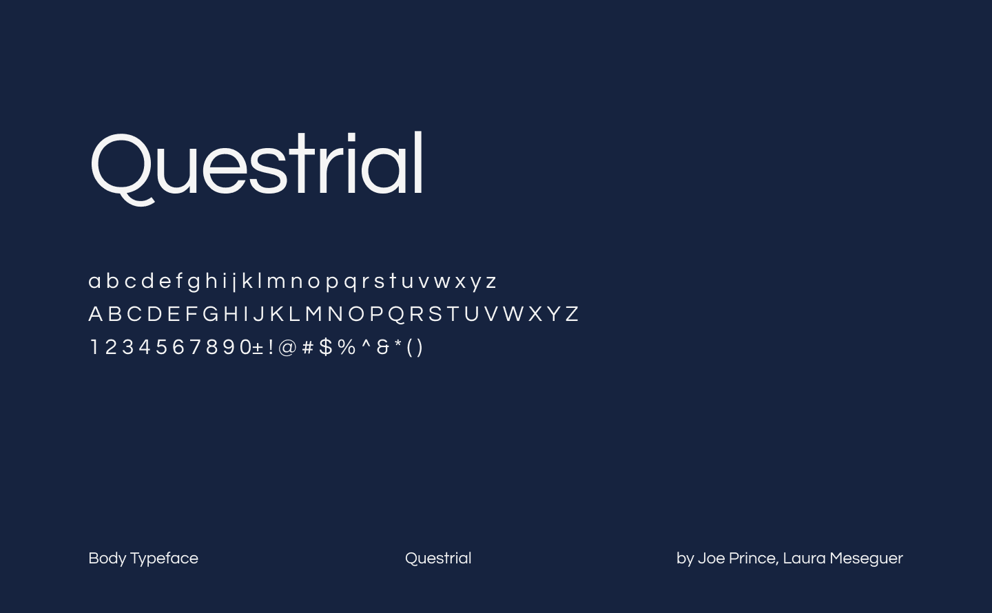 Questrial - body text