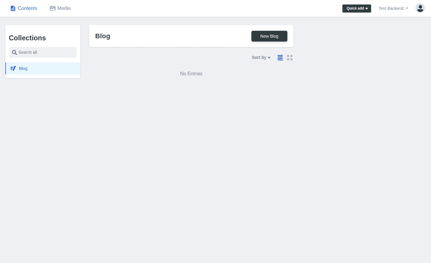 Netlify CMS with default config